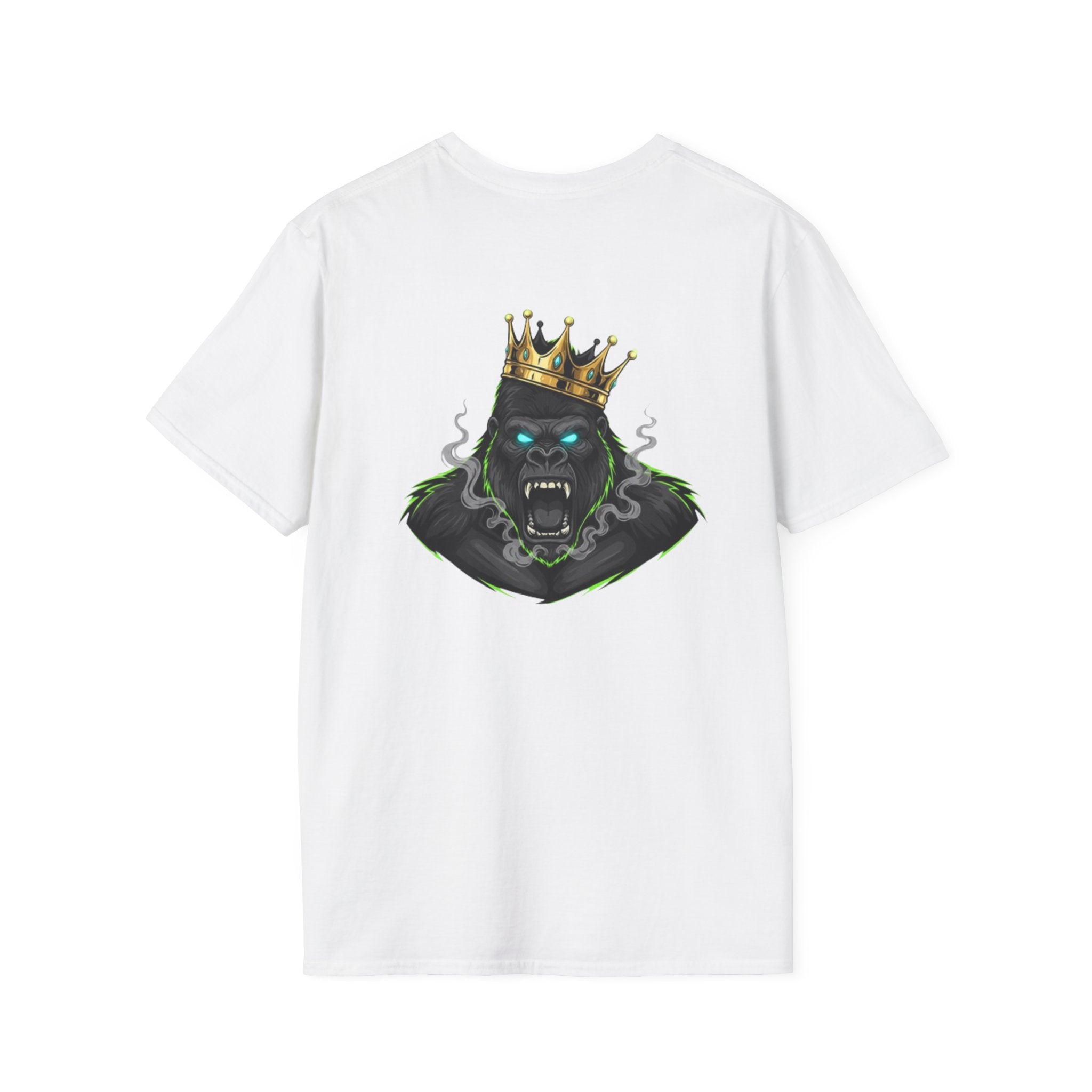 King Gorilla T-Shirt — Roaring Crown Graphic Tee